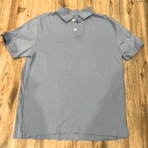 Van Heusen Men’s Polo Shirt Classic Fit Size Light Blue Medium